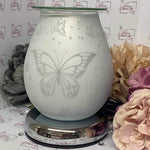 Load image into Gallery viewer, Butterfly Electric White Satin Burner
