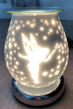 Load image into Gallery viewer, White Satin Fairy Electric Wax Melt Burner
