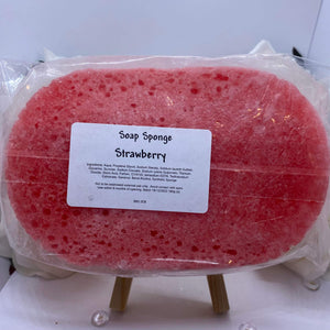 Strawberry Soap Sponge